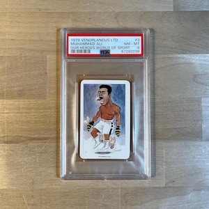 1979 Muhammed Ali Boxkarte, PSA Graded Mint 8