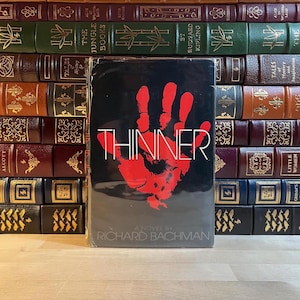 Thinner by Richard Bachman (Stephen King), First Book Club Edition, NAL Books, 1984