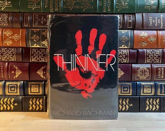 Thinner by Richard Bachman (Stephen King), First Book Club Edition, NAL Books, 1984
