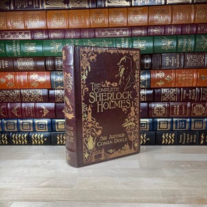 Sealed, The Complete Sherlock Holmes by Sir Arthur Conan Doyle, Classics Edition, Detective Stories, Bonded Leather Edition