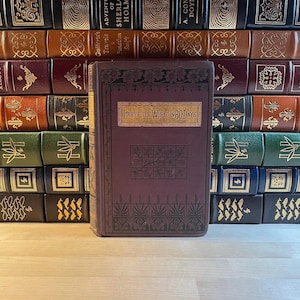 Rare, Collectible 1880's Illustrated Edition of Tour of the World in 80 Days by Jules Verne, Stunning Illustrations, Scarce Edition