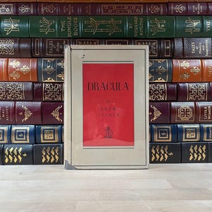 Dracula by Bram Stoker, Rare Early UK Book Club Printing, Doubleday and Company, 1960s