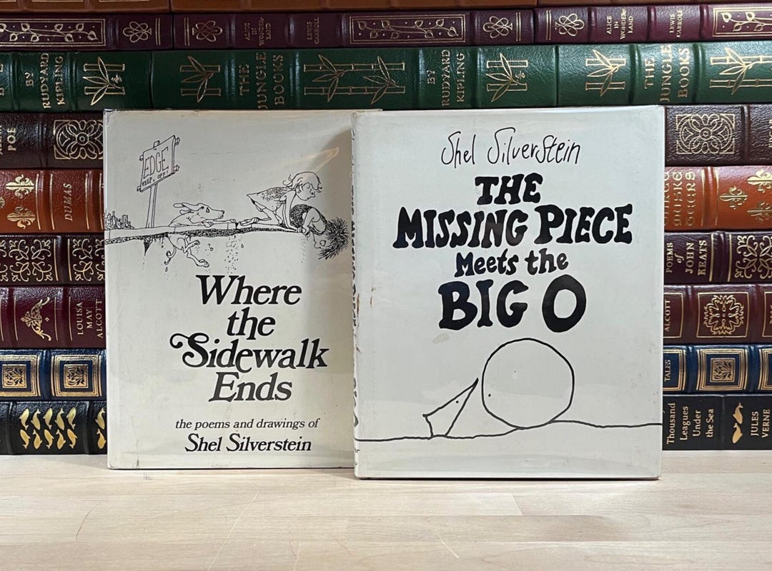 シェル・シルヴァスタイン初版本セット：『Where the Sidewalk Ends