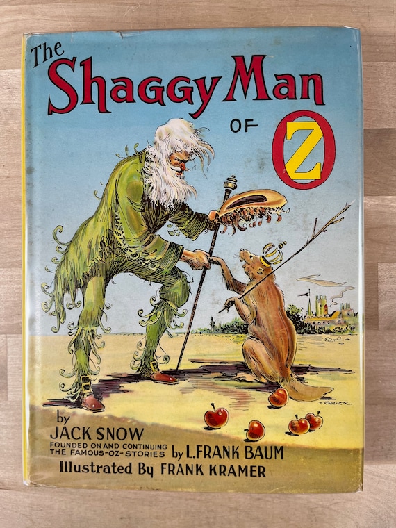 The Shaggy Man of Oz: 1949 First Edition, Illustrated - Etsy