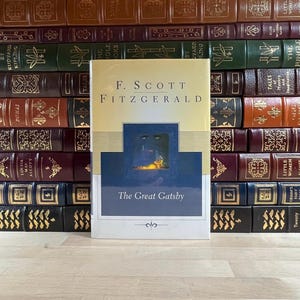 Beautiful, 1990&#39;s Reprint Edition of The Great Gatsby by F. Scott Fitzgerald, Published by Scribner in 1996, Hardcover with Dust Jacket