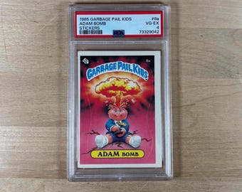 Garbage Pail Kids: Adam Bomb, Serie 1, PSA Graded 4