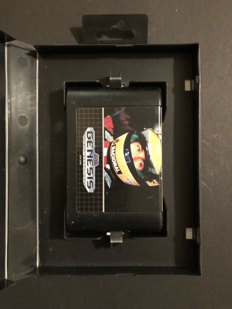 Vintage Fun in Great Working Condition! Super Monaco GP 2 with Ayrton Senna\u2019s for the Sega Genesis