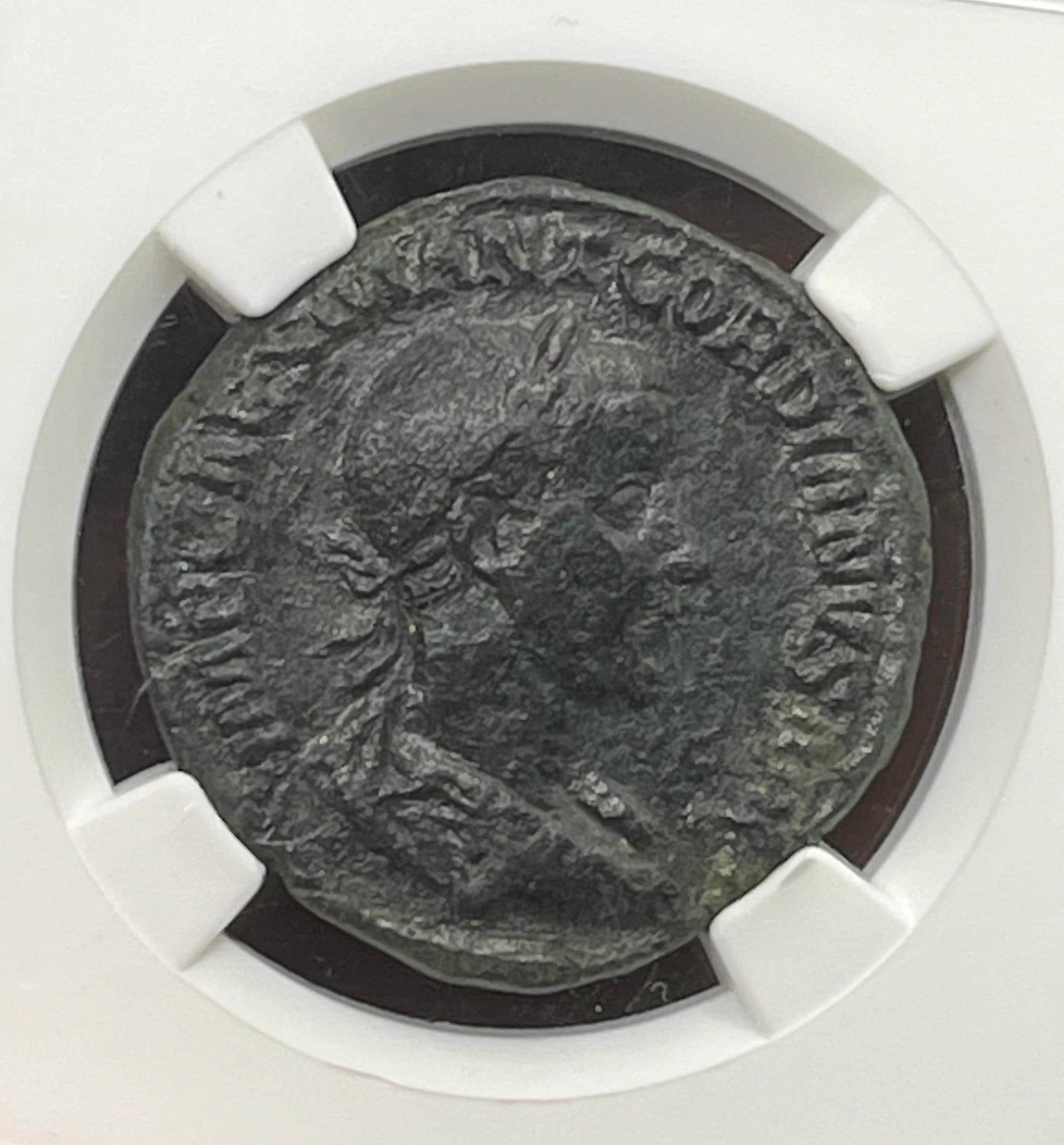 古代　ローマ帝国 ゴルディアヌス3世 AEセステルティウス ゴルディアヌス 3 世、青銅のセステルティウス、西暦 238 ～ 244 年