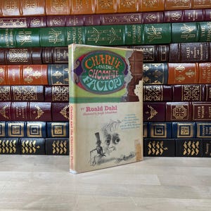 Charlie and the Chocolate Factory by Roald Dahl, First Book Club Edition, Illustrated by Joseph Schindelman, Original DJ, 1964