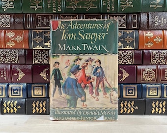 Les Aventures de Tom Sawyer : 1946 édition junior illustrée de la bibliothèque