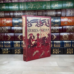 Stories from Grimm by The Brother's Grimm, Color Plate, 46 Fairy Tales, c 1910