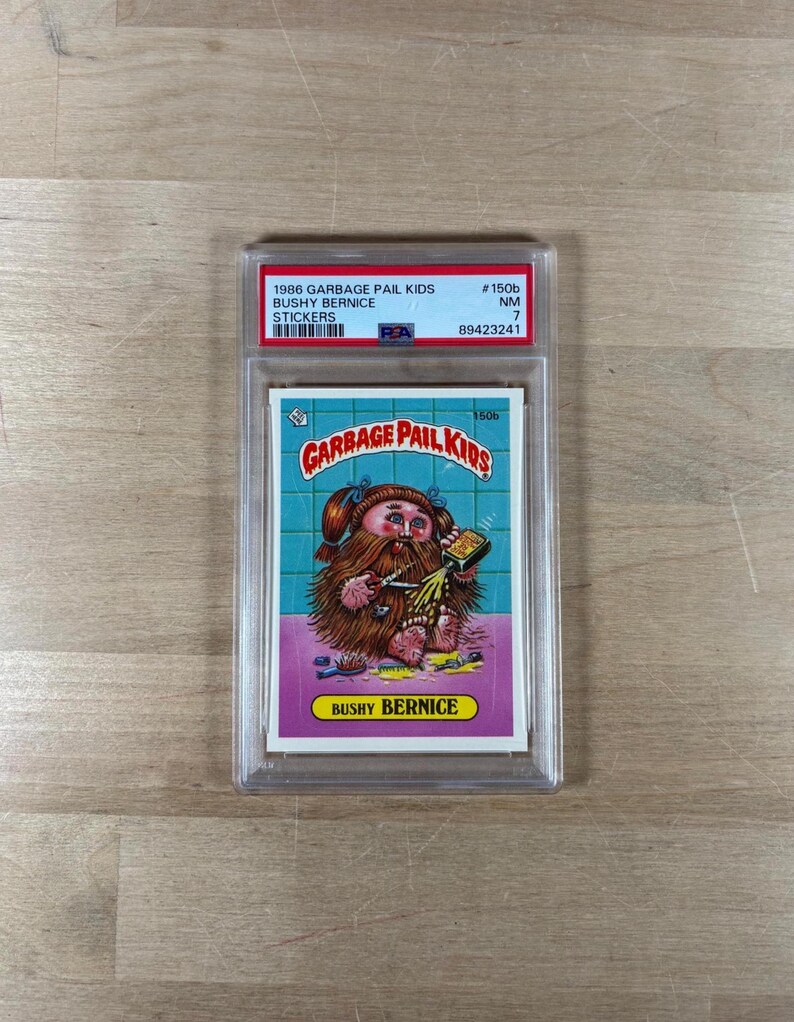 Garbage Pail Kids: Bushy Bernice, Series 4, PSA Graded 7 - Etsy