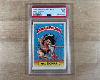Garbage Pail Kids: Mad Donna, Serie 2, PSA Graded 7