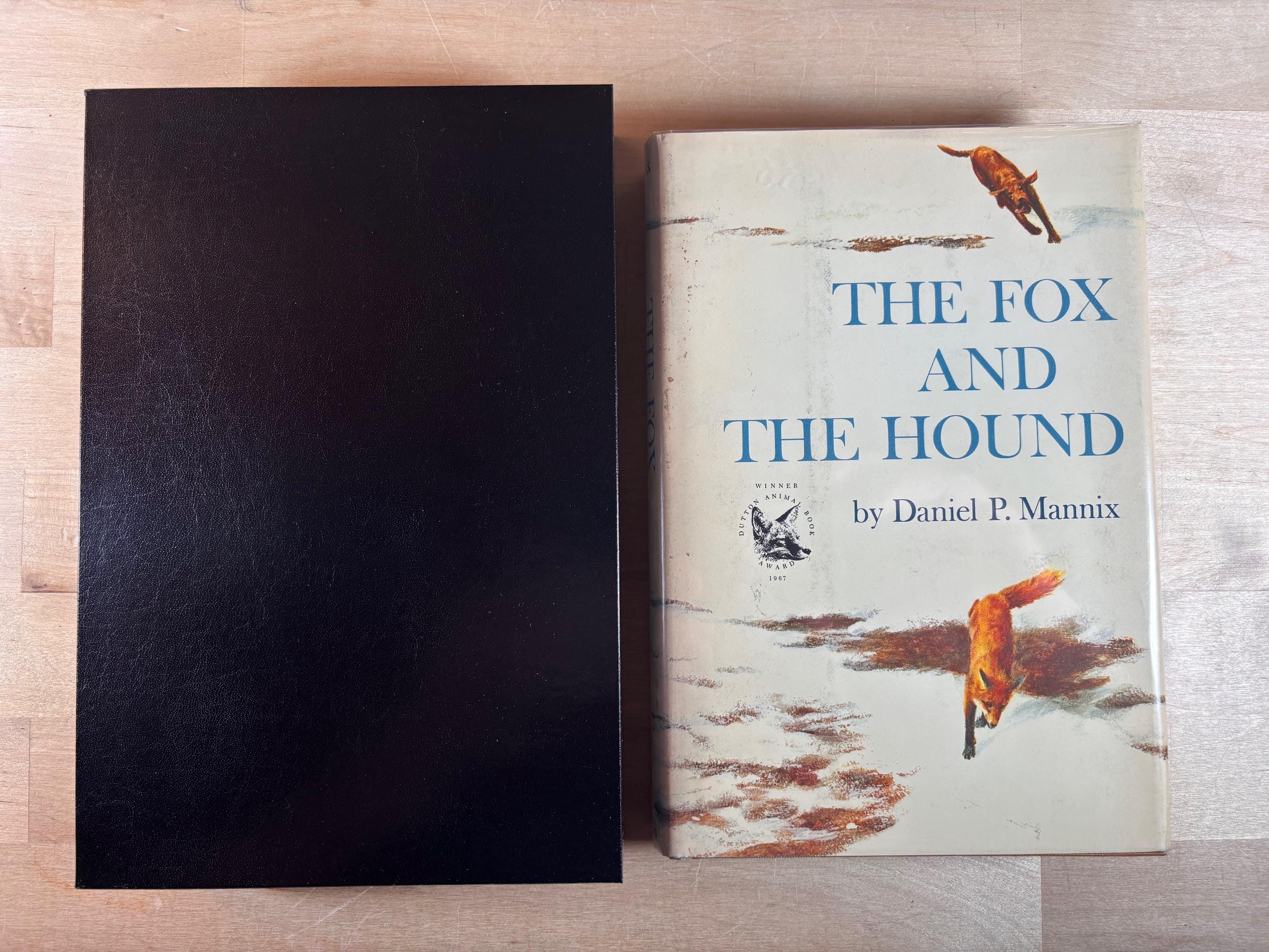 The Fox and the Hound First Edition: 1967 Leather Slipcase