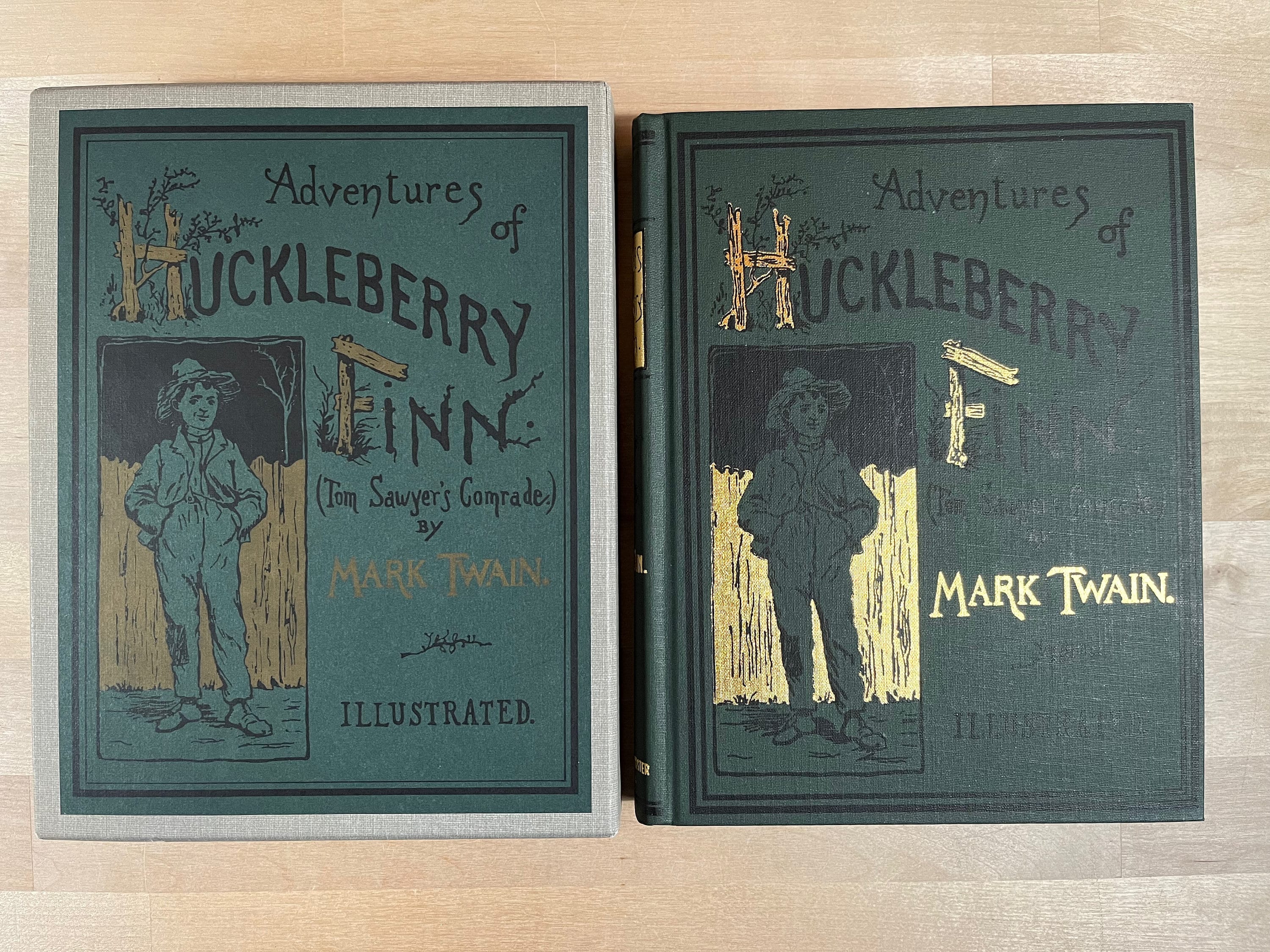 Adventures of Huckleberry Finn Facsimile: Illustrated First