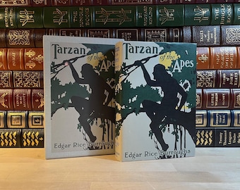 Tarzan of the Apes by Edgar Rice Burroughs: First Edition Facsimile with Slipcase