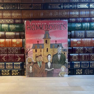 Homebodies de Charles Addams, primera edición, segunda impresión, Simon and Schuster, Nueva York, 1954