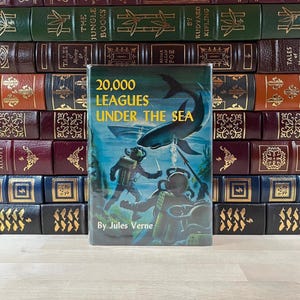 Twenty Thousand Leagues Under the Sea by Jules Verne, Early Grosset & Dunlap Edition, 1950s