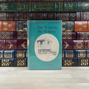 1952 Wind in the Willows UK Edition: Shepard Illustrations, Rare Dust Jacket