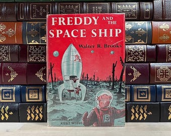Freddy i statek kosmiczny Waltera R. Brooksa: pierwsze wydanie, trzecie wydanie
