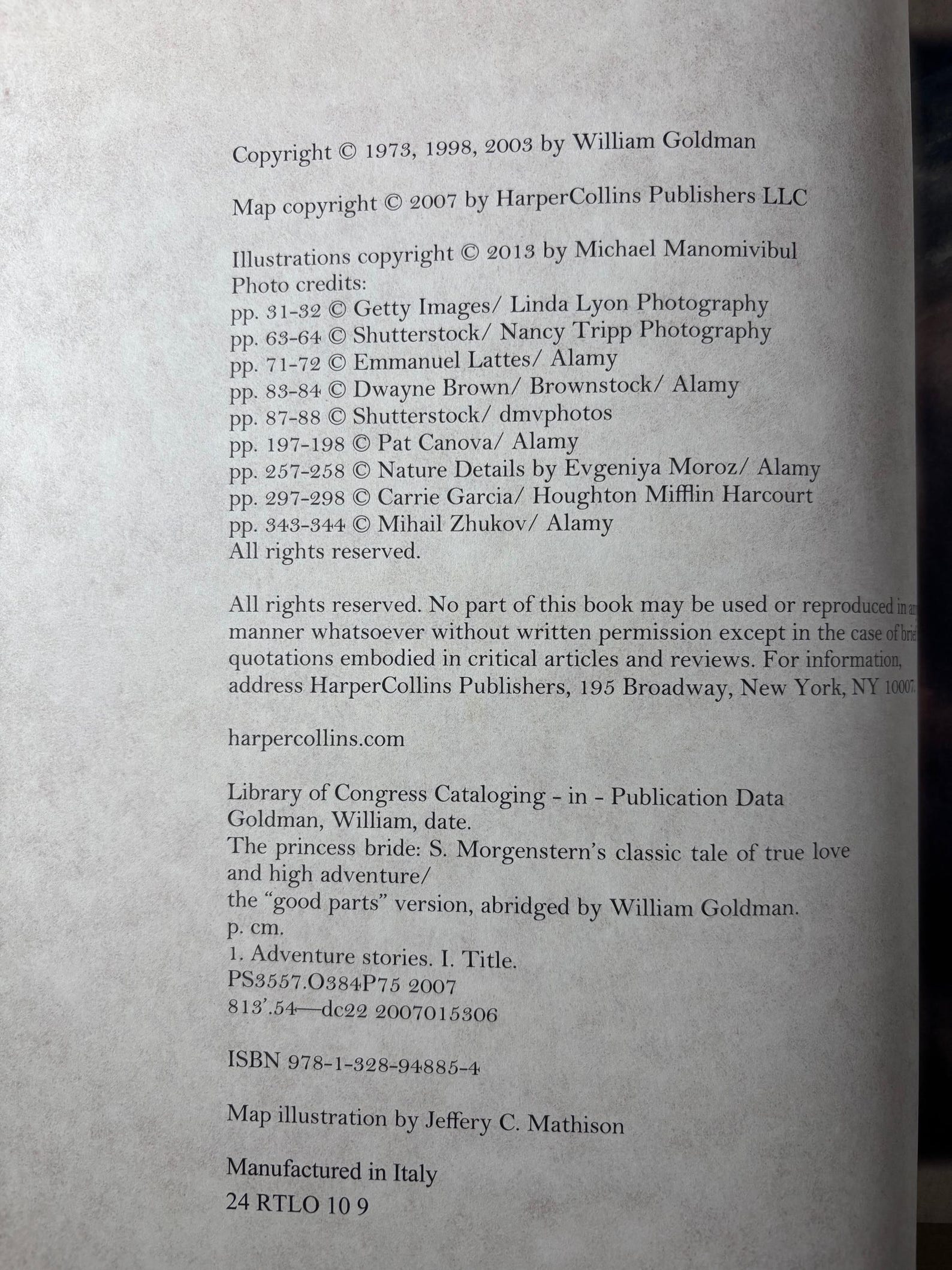 The Princess Bride by William Goldman, Deluxe Illustrated Edition ...