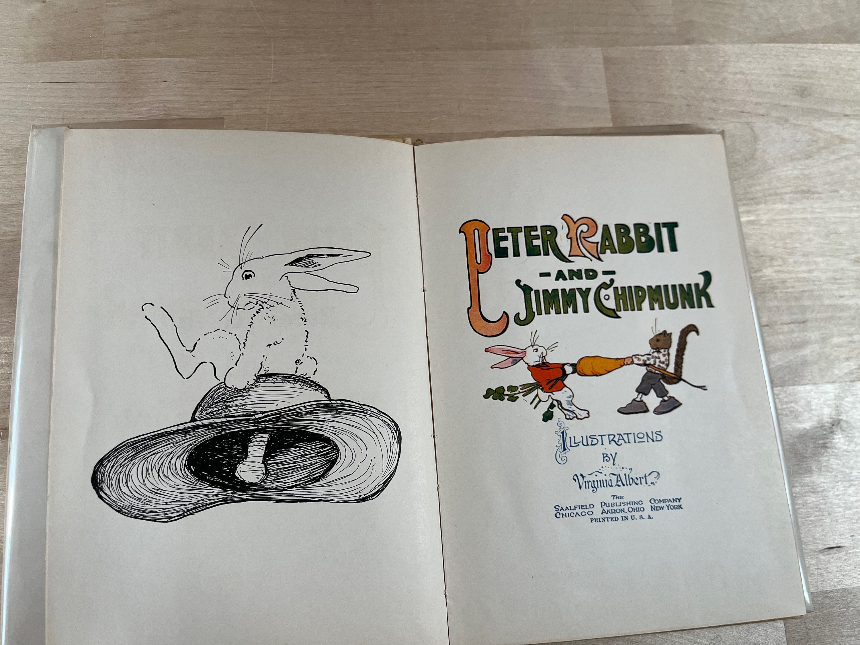 Swl Jimmy The Rabbit Peter Rabbit and Jimmy Chipmunk by Beatrix Potter: Early, Illustrated ...