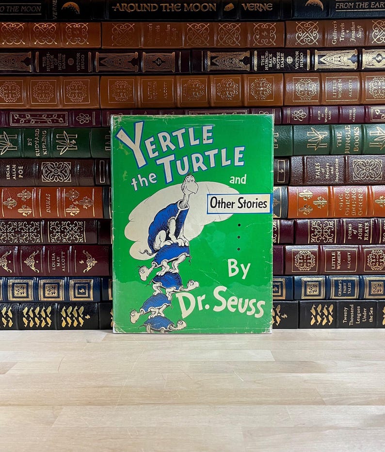 Yertle the Turtle and Other Stories by Dr Seuss: First Edition, Third ...