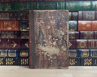 The Odyssey by Homer: 1842 Leatherbound, French Edition, Illustrated
