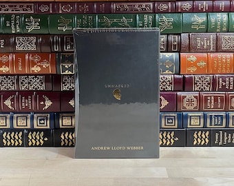 Signed Andrew Lloyd Webber Autobiography: Unmasked, Deluxe First Edition