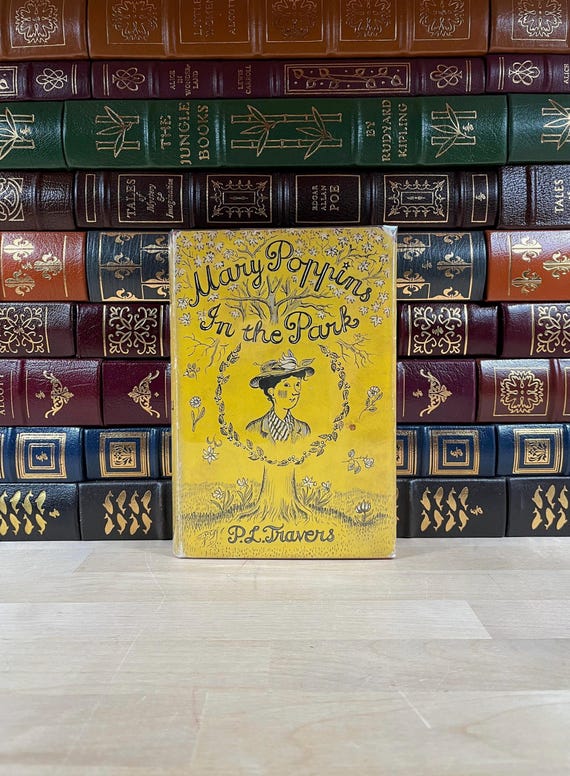 Mary Poppins in the Park by P.L. Travers: First UK Edition, Illustrated, 1962, Rare DJ