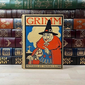 1929 Grimms&#39; Fairy Tales: Illustrated by Monro S. Orr