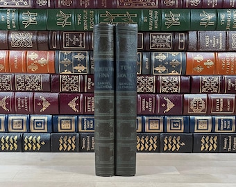 Rare Editions of The Adventures of Tom Sawyer and Huckleberry Finn by Samuel L. Clemens