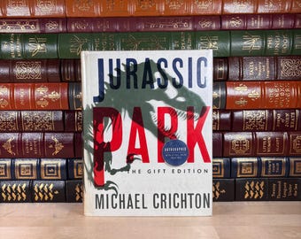 Jurassic Park de Michael Crichton : édition cadeau signée