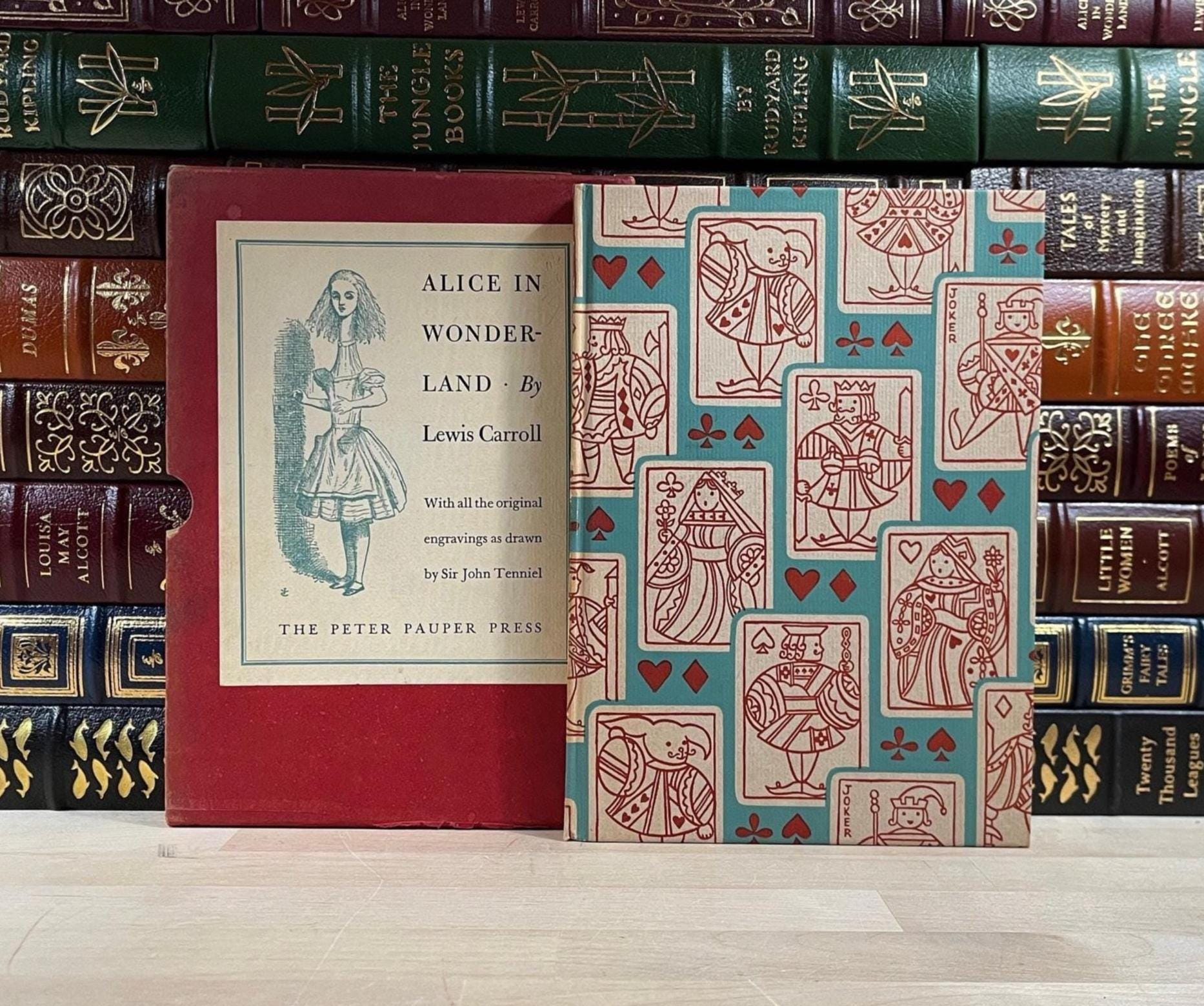 Alice’s Adventures in Wonderland by Lewis Carroll, Illustrated by Sir John Tenniel, Peter Pauper Press, 1950s