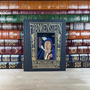 Frankenstein by Mary Shelley, Portland House Illustrated Classics Edition, 1988