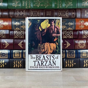 Le bestie di Tarzan di Edgar Rice Burroughs, 22a edizione britannica, Methuen & Co., 1951