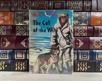 La llamada de lo salvaje de Jack London, edición vintage de Grosset & Dunlap, 1931