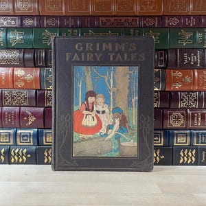Grimms' Fairy Tales by The Brothers Grimm, Wonderful Illustrations, Early Printing, 1919
