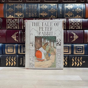 The Tale of Peter Rabbit von Beatrix Potter: Erstausgabe, früher Druck, seltener DJ