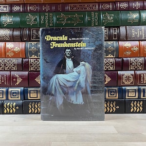 Dracula & Frankenstein: First Book Club Edition, Original Dust Jacket