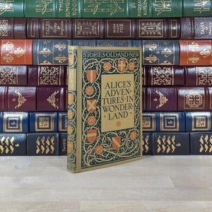 Rare, Alice&#39;s Adventures in Wonderland by Lewis Carroll, Color Illustrations by Frank Adams, 1912