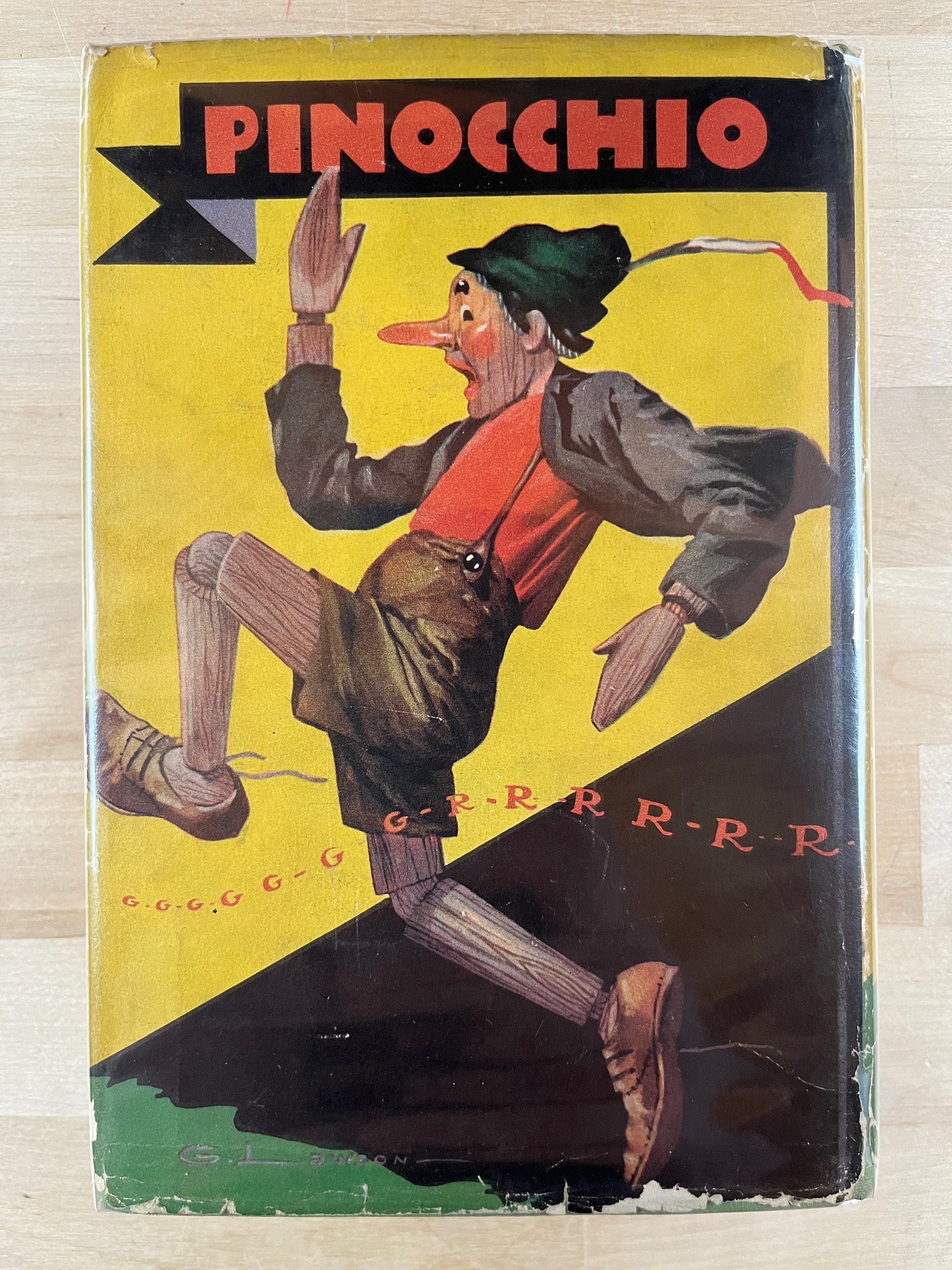 PINOCCHIO ピノキオ　ヴィンテージブック PINOCCHIO ピノキオ ヴィンテージブック ディズニー 絵本 ヴィンテージ