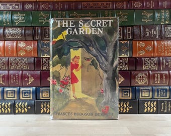 The Secret Garden by Frances Hodgson Burnett: 1930's Edition, Rare DJ