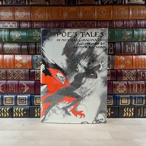 Scarce 1935 Poe&#39;s Tales Illustrated by Arthur Rackham - Weathervane Books
