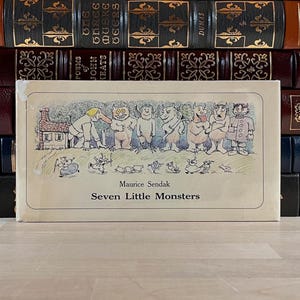 Seven Little Monsters by Sendak: First Edition, Original Dust Jacket