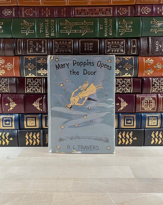 Mary Poppins Opens the Door by P.L. Travers: First Edition, Illustrated, Rare DJ