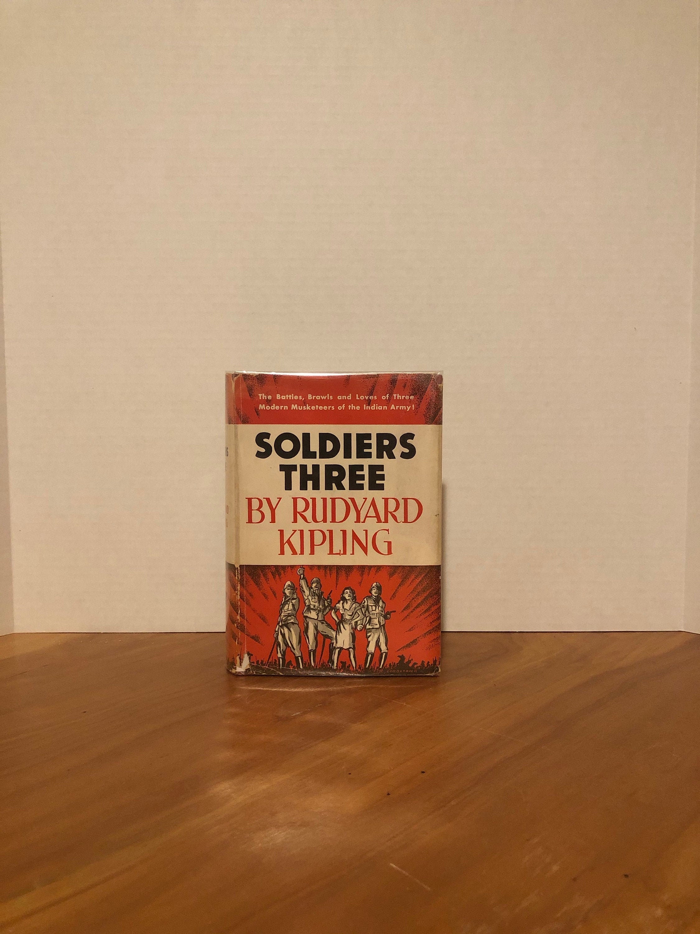 Soldiers Three by RUDYARD KIPLING First Triangle Books Etsy