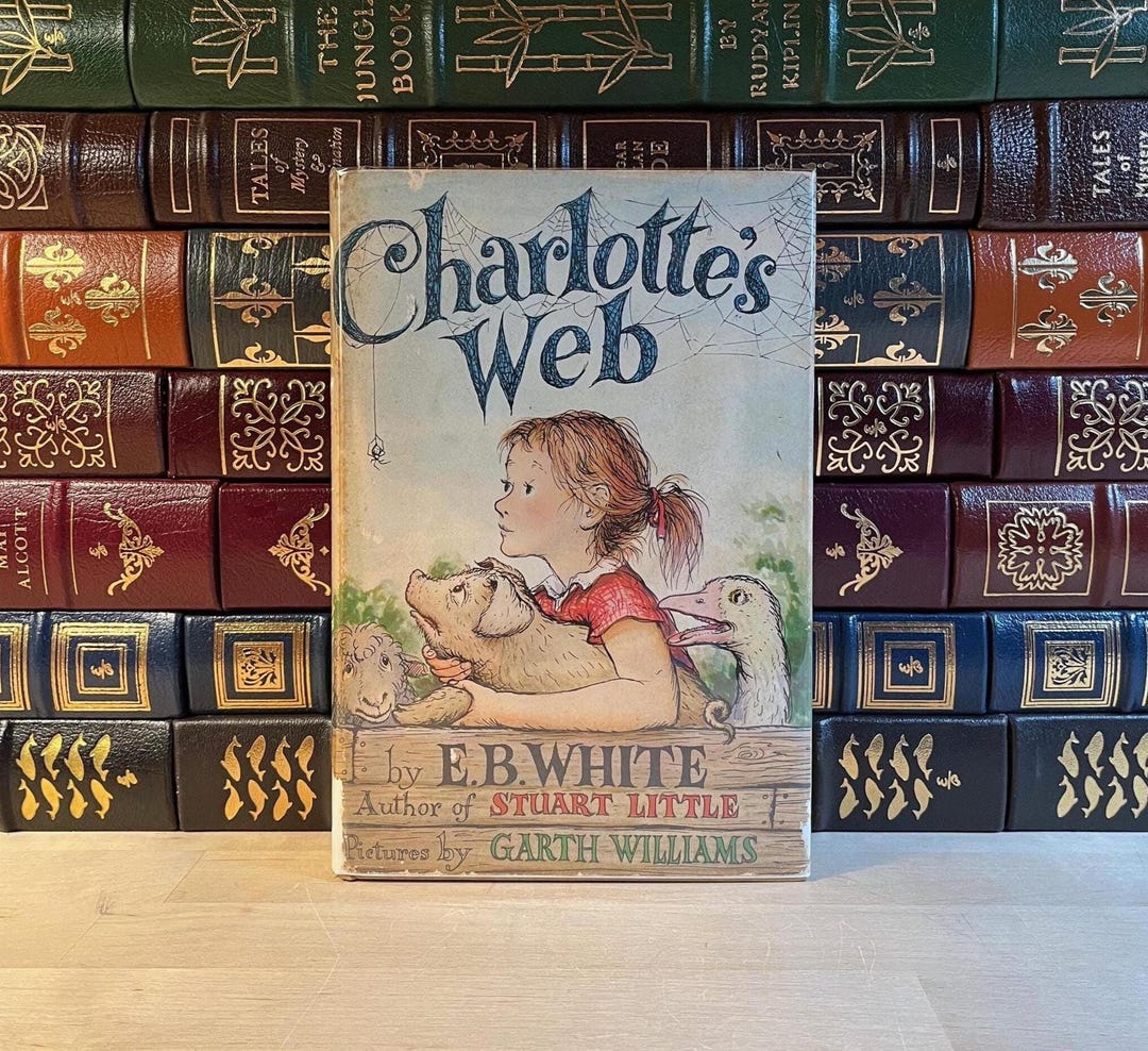 Charlotte's Web by E.B. White: First Edition, Early H-K Printing ...
