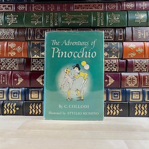 The Adventures of Pinocchio by C. Collodi, Illustrated, Macmillan Edition, 1960s