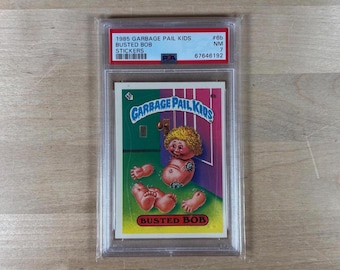 Garbage Pail Kids: Busted Bob, Serie 1, PSA Graded 7